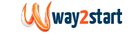 Logótipo indicado de Way2Start